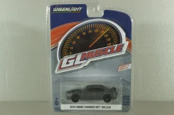 Dodge Charger SRT Hellcat, metallic-grey/black, Greenlight 1:64