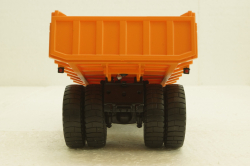 Белаз-7525 карьерный самосвал, синий/оранжевый, Н011, Наш Автопром 1:43