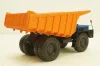 Белаз-7525 карьерный самосвал, синий/оранжевый, Н011, Наш Автопром 1:43