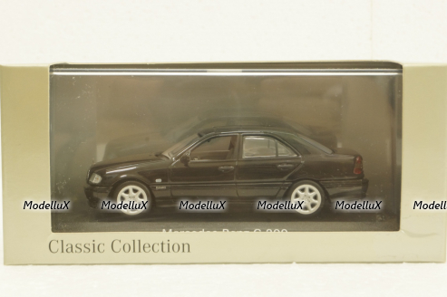 Mercedes C200, W202,  black, B66040571, Minichamps 1:43