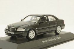 Mercedes C200, W202,  black, B66040571, Minichamps 1:43