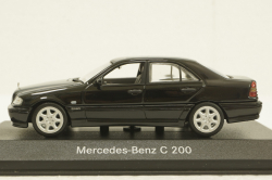Mercedes C200, W202,  black, B66040571, Minichamps 1:43