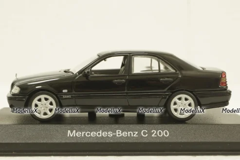 Mercedes C200, W202,  black, B66040571, Minichamps 1:43