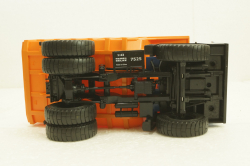 Белаз-7525 карьерный самосвал, синий/оранжевый, Н011, Наш Автопром 1:43