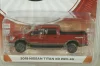 Nissan Titan XD Pro-4X, metallic-red, 2019, Greenlight 1:64