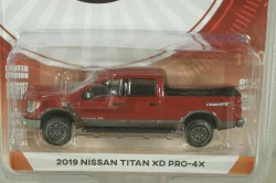 Nissan Titan XD Pro-4X, metallic-red, 2019, Greenlight 1:64