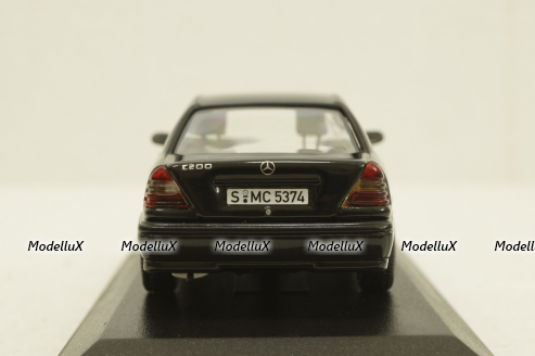 Mercedes C200, W202,  black, B66040571, Minichamps 1:43