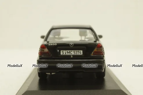 Mercedes C200, W202,  black, B66040571, Minichamps 1:43