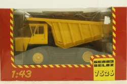 Белаз-7526 карьерный самосвал, желтый, Н006 Наш Автопром 1:43