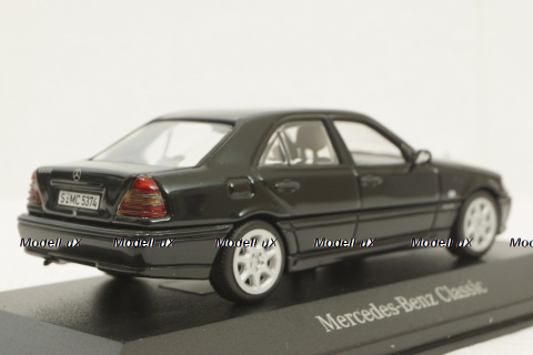 Mercedes C200, W202,  black, B66040571, Minichamps 1:43