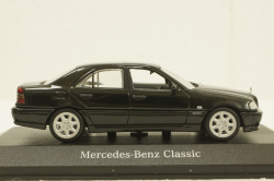 Mercedes C200, W202,  black, B66040571, Minichamps 1:43