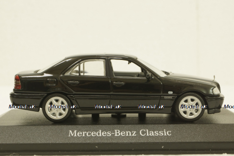 Mercedes C200, W202,  black, B66040571, Minichamps 1:43
