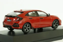 Honda Civic, Hatchback, red, Paudi 1:43
