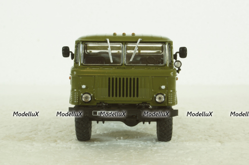 Газ-66 бортовой, военный Автолегенды СССР №40, Грузовики, 1:43