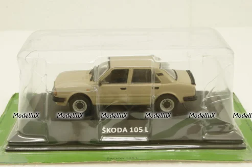 Skoda 105 L, beige, KALEIDOSKOP SKODA (DeAgostini) 1:43