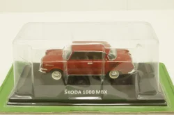 Skoda 1000 MBX, red, KALEIDOSKOP SKODA (DeAgostini) 1:43