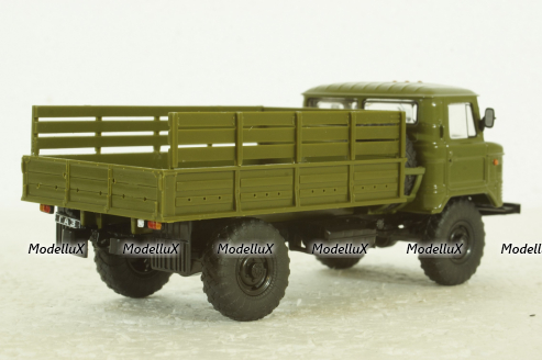 Газ-66 бортовой, военный Автолегенды СССР №40, Грузовики, 1:43