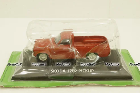 Skoda 1202 Pick Up, red, KALEIDOSKOP SKODA (DeAgostini) 1:43