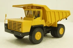 Белаз-540А карьерный самосвал, желтый, Н002, Наш Автопром 1:43