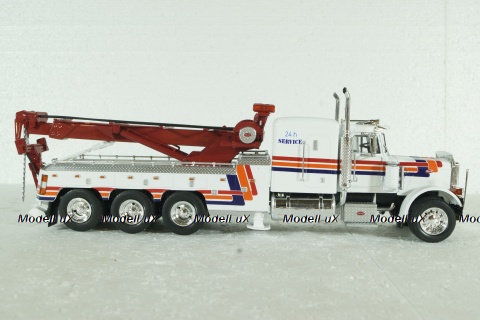 Peterbilt 359 Wrecker, white, towing automobile, TTR030.22, IXO 1:43