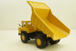 Белаз-540А карьерный самосвал, желтый, Н002, Наш Автопром 1:43