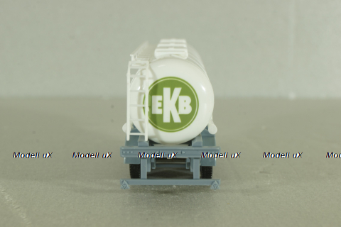 Semi-trailer tank "Kieserling" green, 144285tr, Herpa 1:87