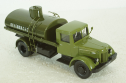 АЦ-8-200 топливозаправщик Маз-200, хаки Наши Грузовики №22, 1:43