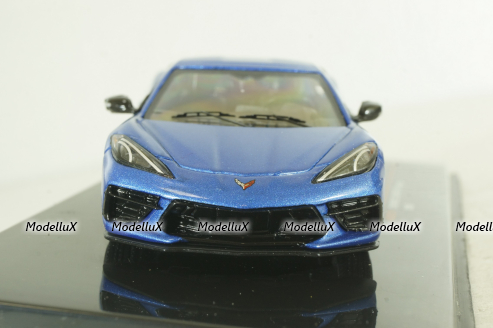 Chevrolet Corvette (C8) Stingray 2020, blue, MOC316, IXO 1:43