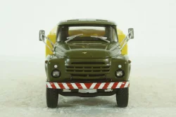 АС-161(130) Аэрофлот, Зил-130 хаки/желтый, Автолегенды СССР, Грузовики, 1:43