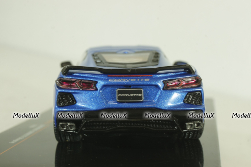 Chevrolet Corvette (C8) Stingray 2020, blue, MOC316, IXO 1:43
