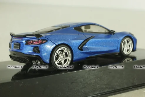 Chevrolet Corvette (C8) Stingray 2020, blue, MOC316, IXO 1:43