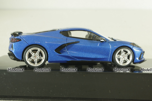 Chevrolet Corvette (C8) Stingray 2020, blue, MOC316, IXO 1:43