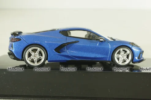 Chevrolet Corvette (C8) Stingray 2020, blue, MOC316, IXO 1:43