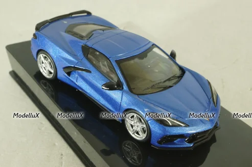 Chevrolet Corvette (C8) Stingray 2020, blue, MOC316, IXO 1:43