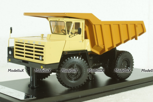 Белаз-540А, песочно/оранжевый, SSML018, SSM 1:43