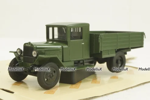 Зис (УралЗис)-5В, бортовой, зеленый, Н267, Наш Автопром 1:43