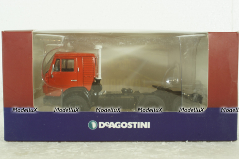 Камаз-54112 тягач, крассный, Автолегенды СССР, Грузовики, 1:43