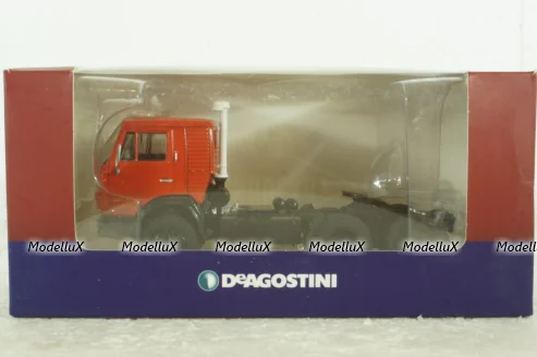 Камаз-54112 тягач, крассный, Автолегенды СССР, Грузовики, 1:43