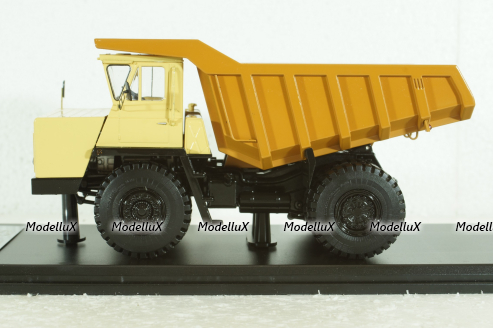 Белаз-540А, песочно/оранжевый, SSML018, SSM 1:43