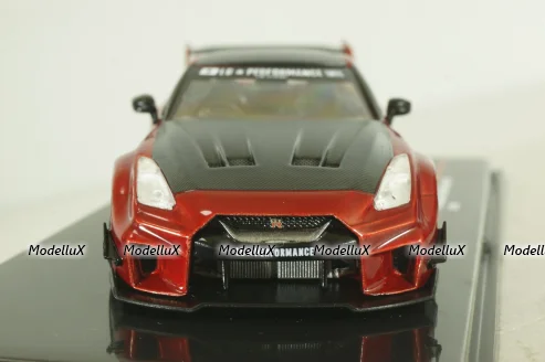 Nissan 35GT-R LB-Silhouette WORKS GT Basis: GT-R (R35) 2019, red, MOC313, IXO 1:43