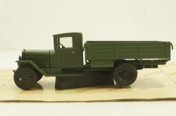 Зис (УралЗис)-5В, бортовой, зеленый, Н267, Наш Автопром 1:43