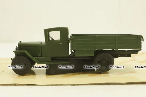 Зис (УралЗис)-5В, бортовой, зеленый, Н267, Наш Автопром 1:43