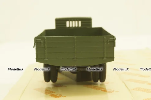 Зис (УралЗис)-5В, бортовой, зеленый, Н267, Наш Автопром 1:43