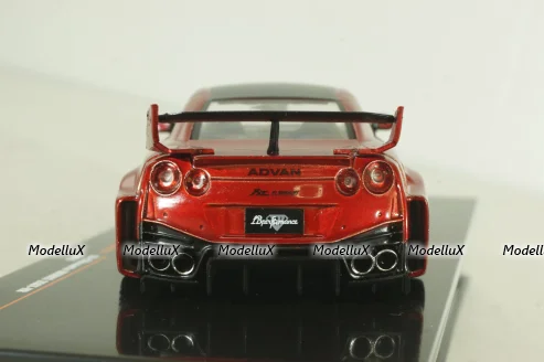 Nissan 35GT-R LB-Silhouette WORKS GT Basis: GT-R (R35) 2019, red, MOC313, IXO 1:43