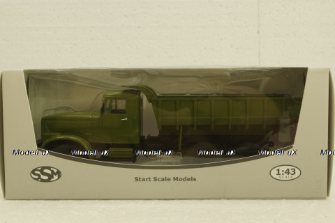 КрАЗ-256Б самосвал Хаки, SSM1035, SSM 1:43