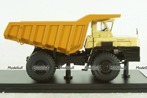 Белаз-540А, песочно/оранжевый, SSML018, SSM 1:43
