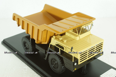 Белаз-540А, песочно/оранжевый, SSML018, SSM 1:43