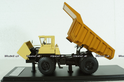 Белаз-540А, песочно/оранжевый, SSML018, SSM 1:43