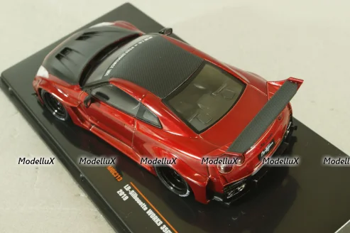 Nissan 35GT-R LB-Silhouette WORKS GT Basis: GT-R (R35) 2019, red, MOC313, IXO 1:43