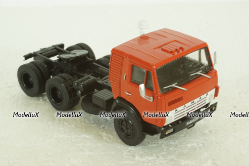 Камаз-54112 тягач, крассный, Автолегенды СССР, Грузовики, 1:43